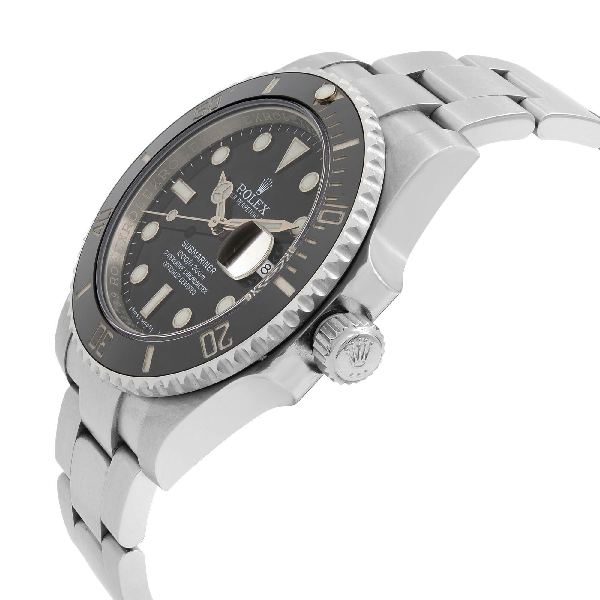 black face submariner