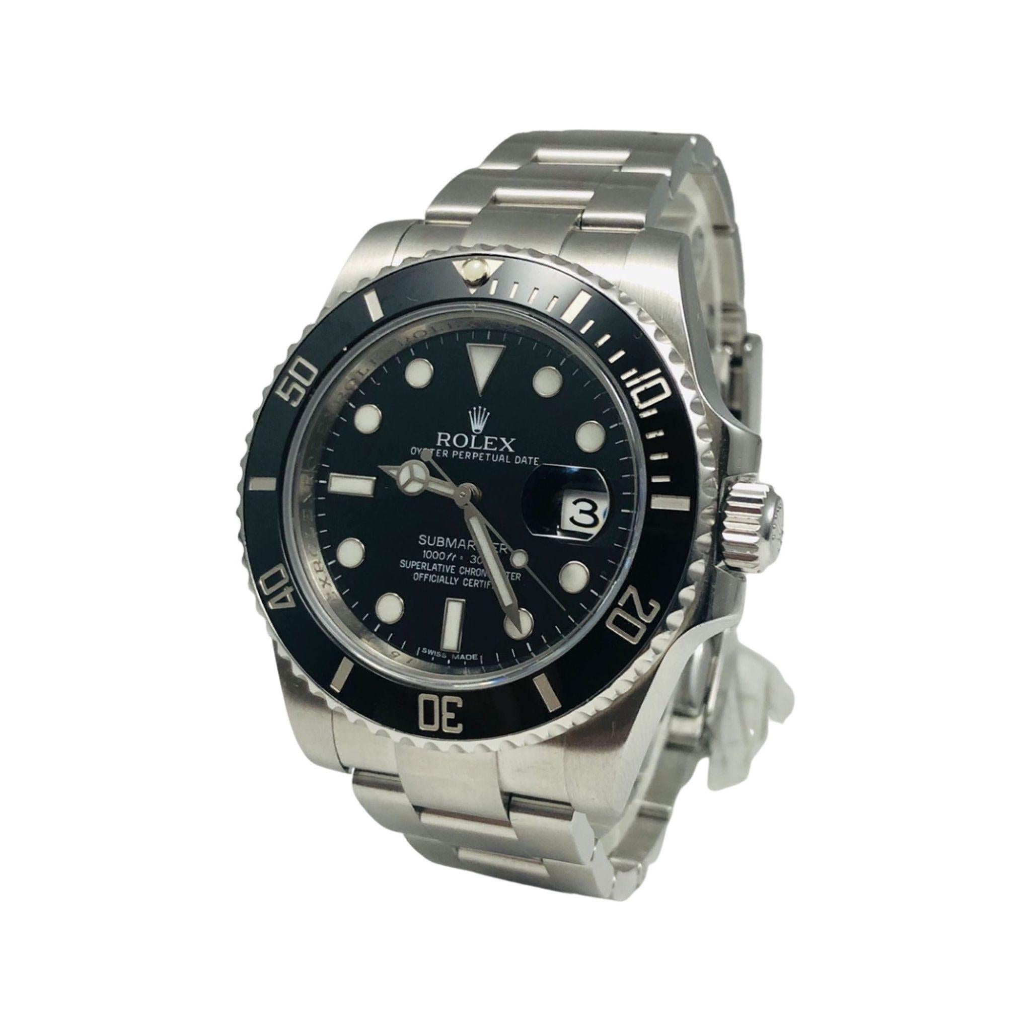 rolex submariner schwarz