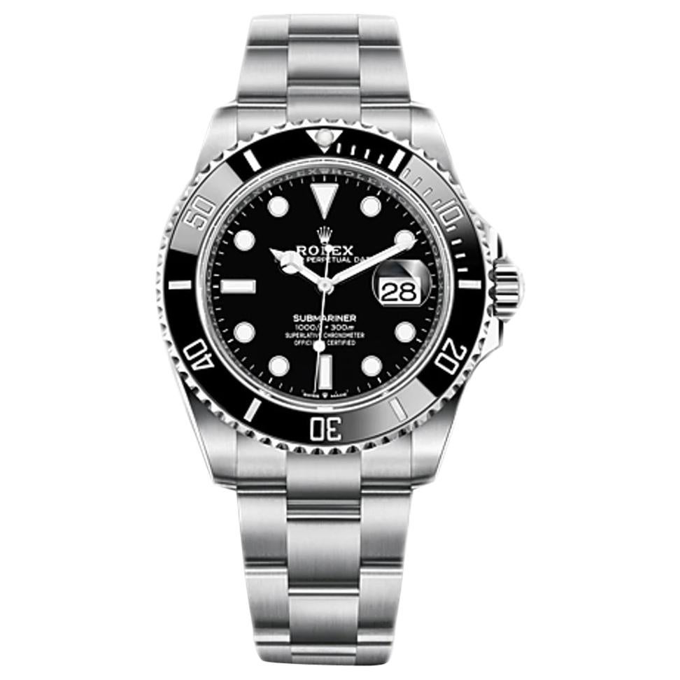Rolex Submariner Date Black Dial Men's Diving Watch 126610LN