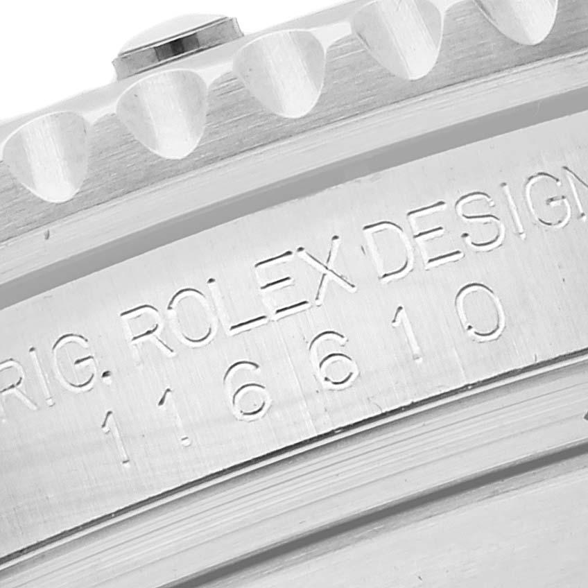 Rolex Submariner Date Esfera Negra Acero Reloj Caballero 116610 3