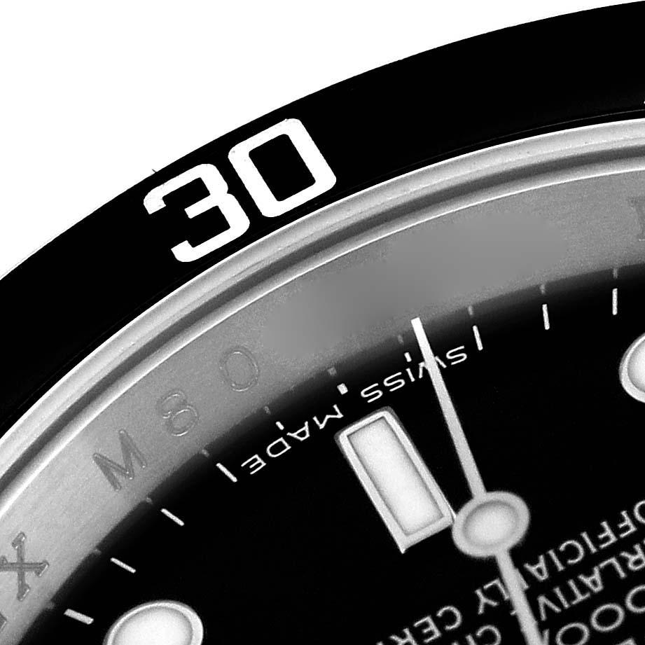 Rolex Submariner Date Stahl-Herrenuhr 16610 mit schwarzem Zifferblatt 2