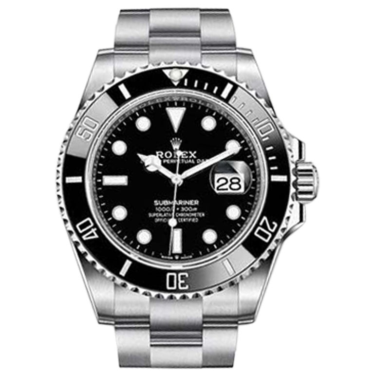 Rolex Submariner Date Black New 126610LN