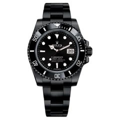 Rolex Submariner Date Black PVD/DLC Coated Stainless Steel Watch 116610LN
