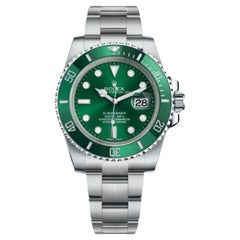 Used Rolex Submariner Date "Hulk" Stainless Steel Watch, 116610LV