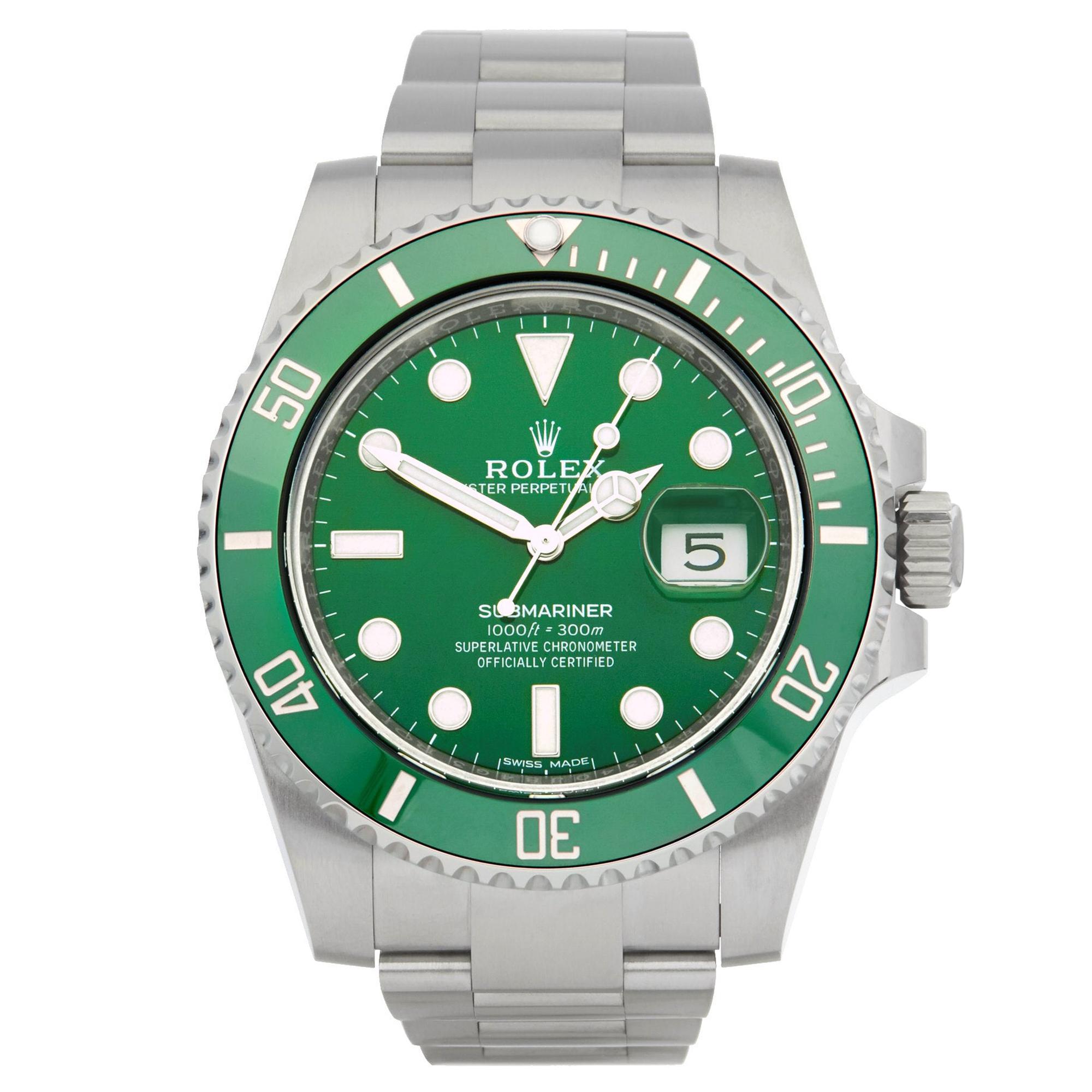 Rolex Submariner Date Hulk Stainless Steel 116610LV