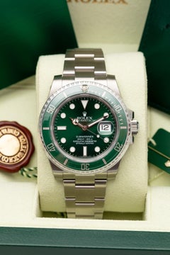Rolex Submariner Date Hulk Sultanato dell'Oman 2015 Set completo non indossato NOS 116610LV