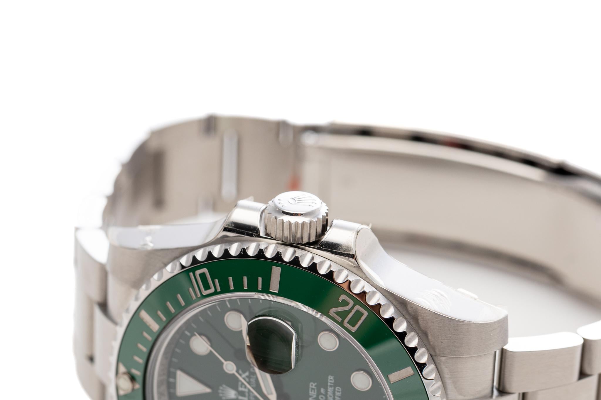 Rolex Submariner Date Hulk Sultanate Of Oman 2015 Ungetragenes komplettes Set NOS 116610LV 3