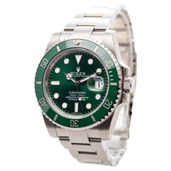 Used Rolex Submariner Date Hulk Sultanate Of Oman 2015 Unworn Full Set NOS 116610LV