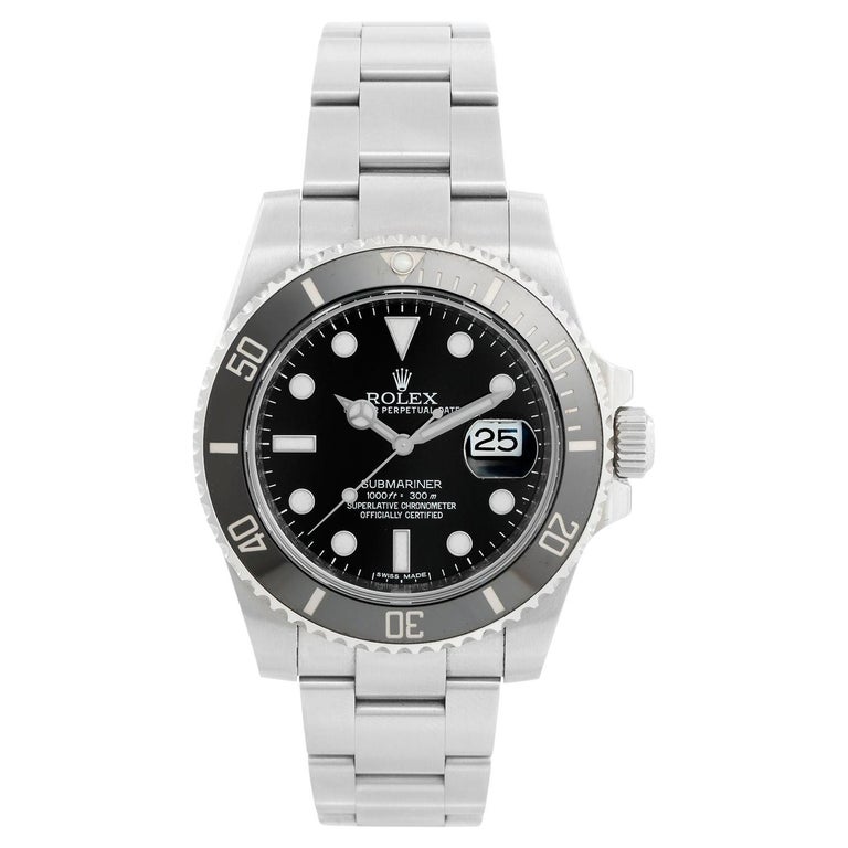 Custom Diamond Rolex Submariner Mens Watch 116610LN 116610 | WatchGuyNYC
