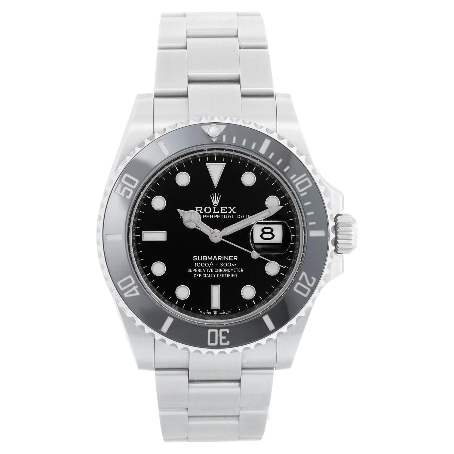 Rolex Submariner Date Men's Stainless Steel Watch 126610LN For Sale
