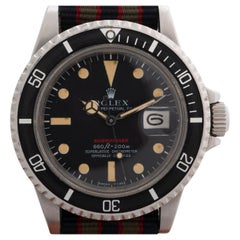 Rolex Submariner Date Red 1680, 40mm, stainless steel case, rotating bezel c1973