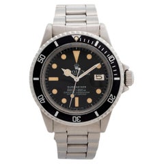 Retro Rolex Submariner Date Ref 1680 Wristwatch. 40mm Case, Patinated, Retailed 1979.
