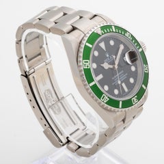 Rolex Submariner Date reference 16610LV 'Kermit'. 40mm Case, Green Bezel, Yr2006