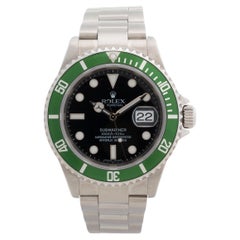 Rolex Submariner Date reference 16610LV 'Kermit'. 40mm Case, Green Bezel, Yr2006