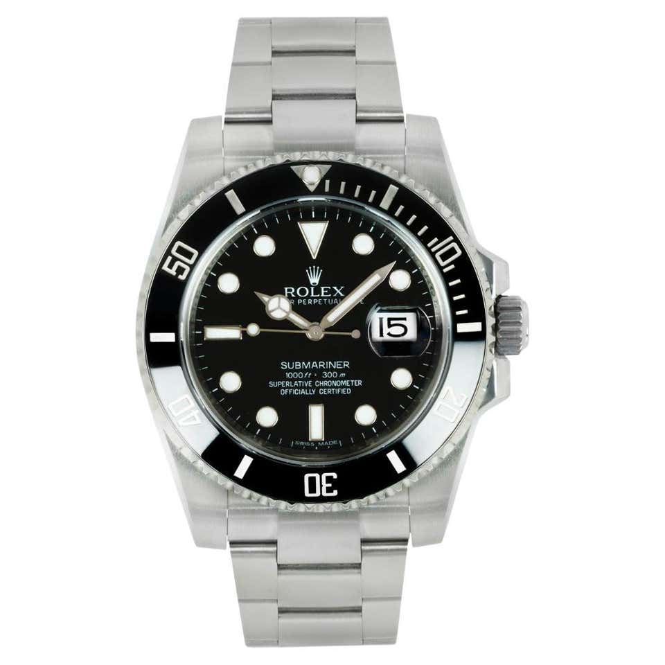 1997 Rolex Submariner Date 18K Gold and Stainless Steel Automatic ...