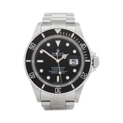 Used Rolex Submariner Date Stainless Steel 16610