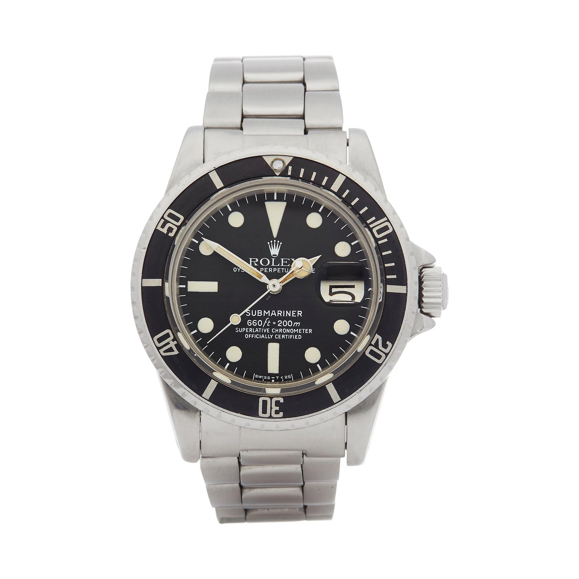 Rolex Submariner Date Stainless Steel 1680