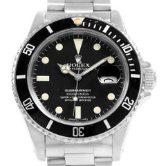 Rolex Submariner Date Stainless Steel Men’s Vintage Watch 16800