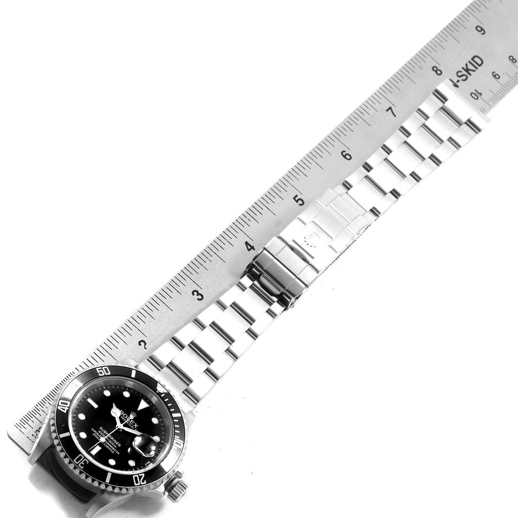 Rolex Submariner Date Stainless Steel Men's Watch 16610 9