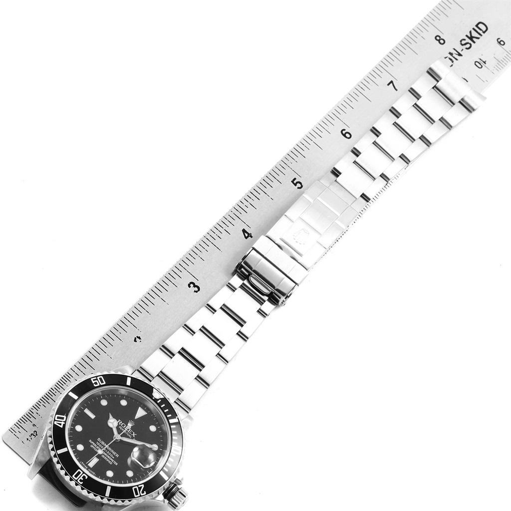 Rolex Submariner Date Stainless Steel Men’s Watch 16610 8