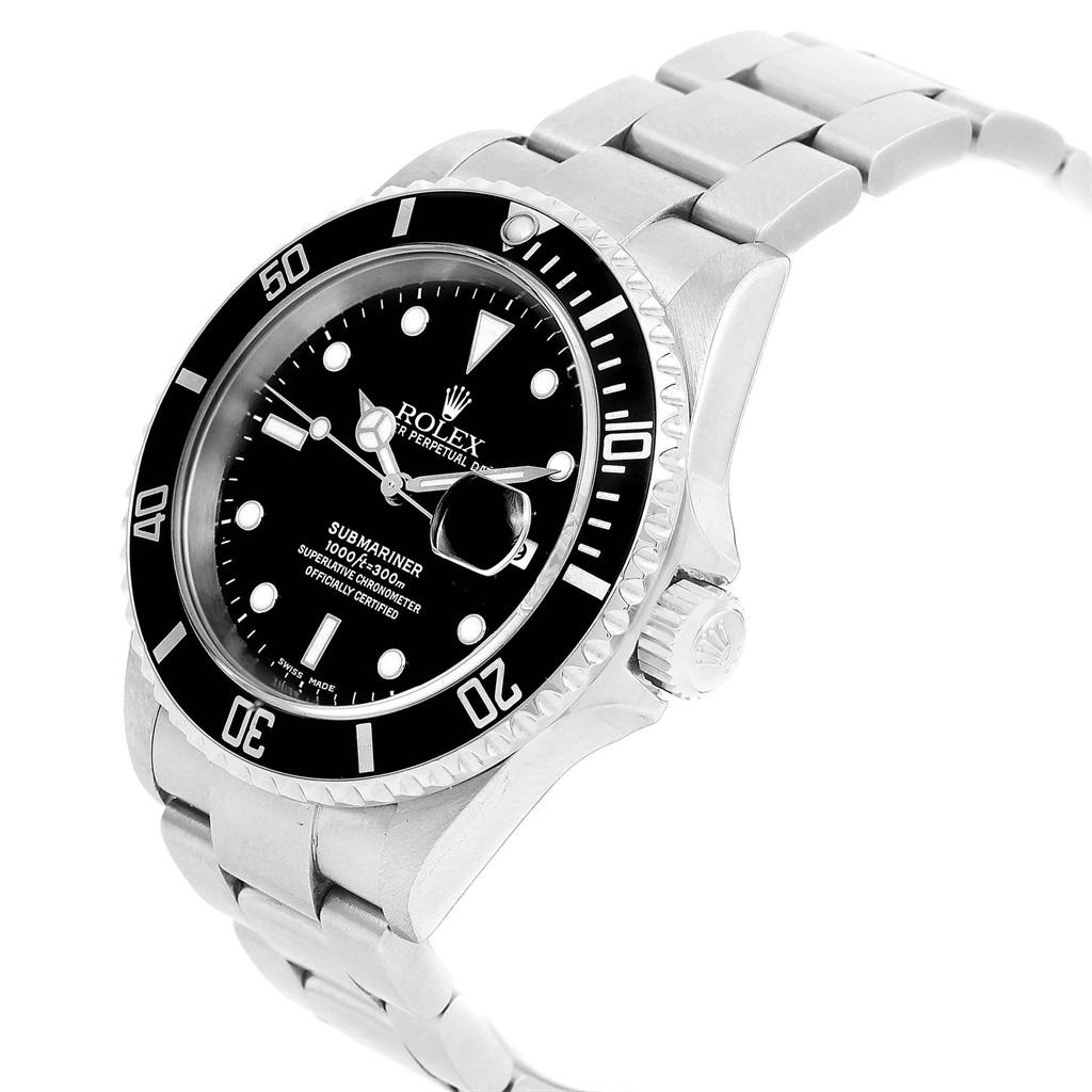 Rolex Submariner Date Stainless Steel Men’s Watch 16610 1