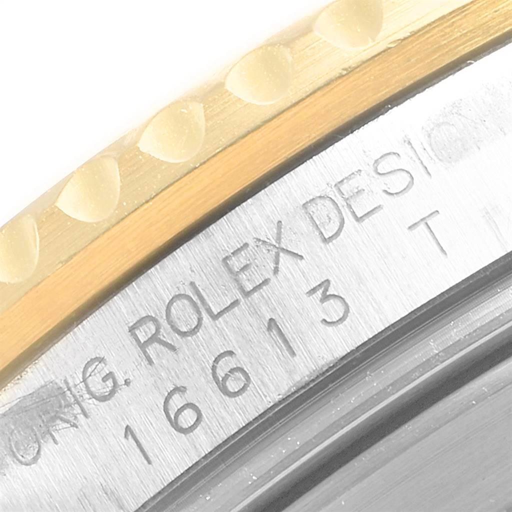 Rolex Submariner Date Steel 18 Karat Yellow Gold Men’s Watch 16613 For Sale 2