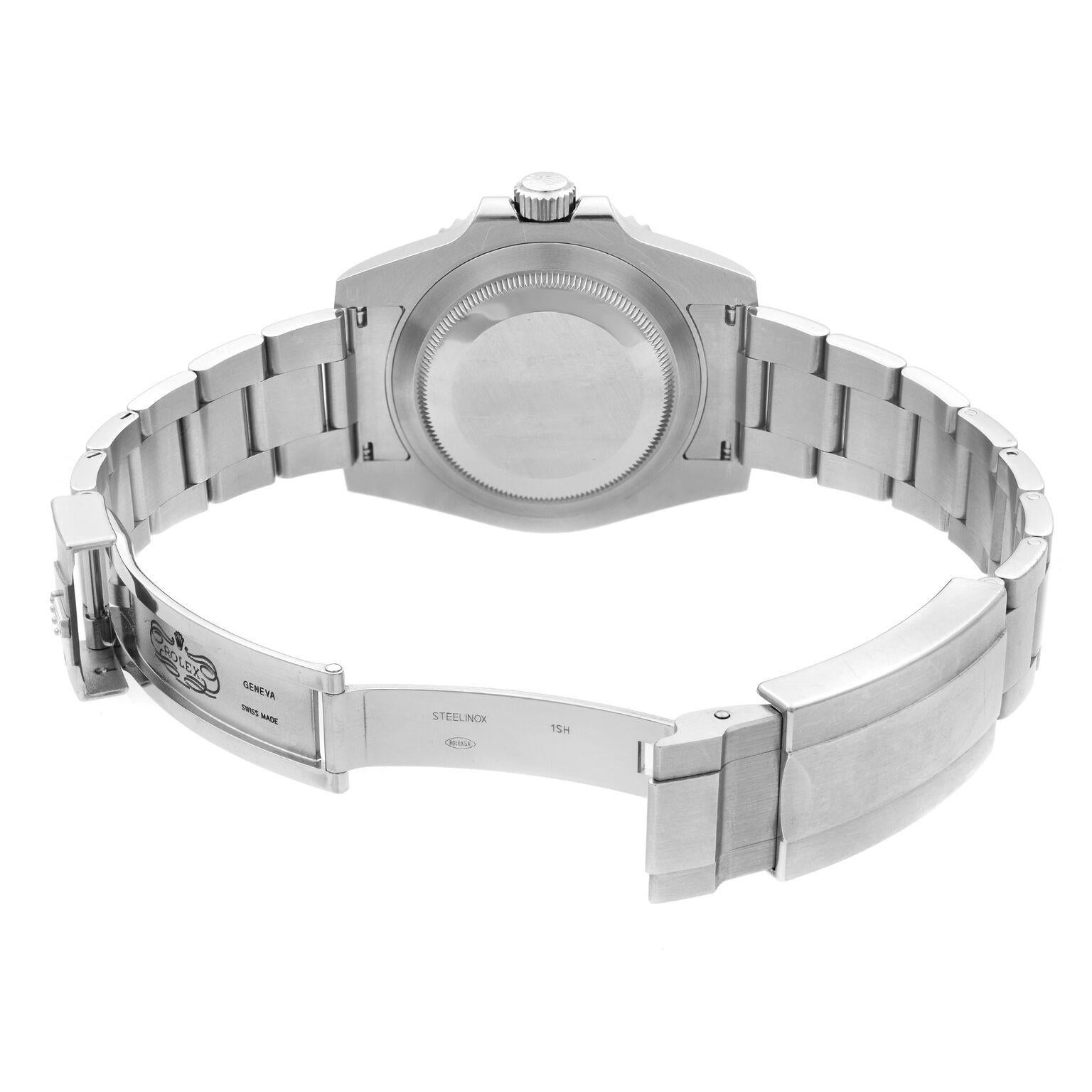 Rolex Submariner Date Steel Ceramic Bezel Black Dial Automatic Mens Watch 116610 1