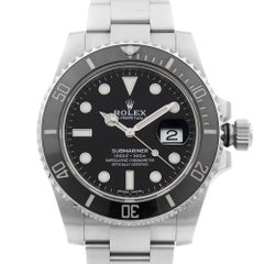 Rolex Submariner Date Steel Ceramic Black Dial Automatic Mens Watch 116610LN