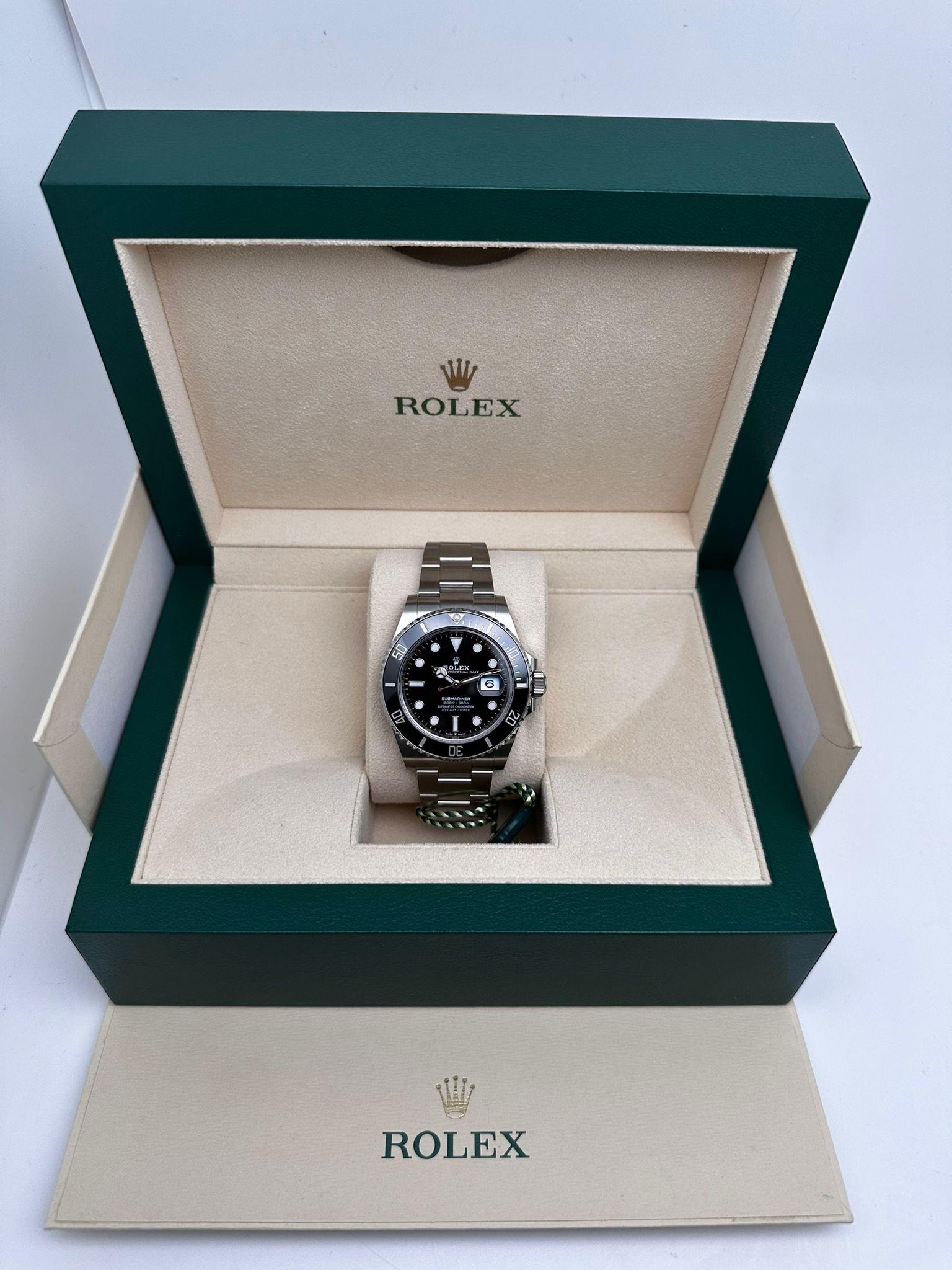 Rolex Submariner Date Steel Ceramic Black Dial Men's Watch 126610LN For Sale 5