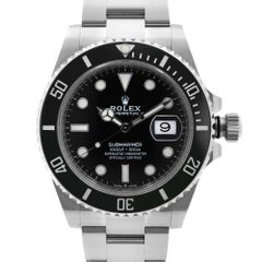 Rolex Submariner Date Steel Ceramic Black Dial Men's Watch 126610LN