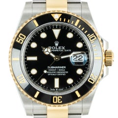 Rolex Submariner Date Steel & Gold Black Dial 41mm 126613LN