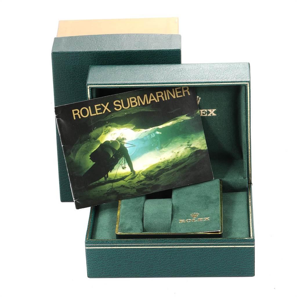 Rolex Submariner Date Steel Men's Vintage Watch 16800 Box 8