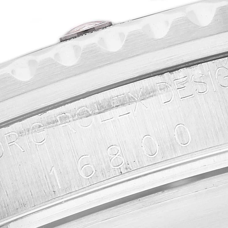 Rolex Submariner Date Steel Vintage Montre pour hommes 16800 Boîte et papiers d'origine en vente 2