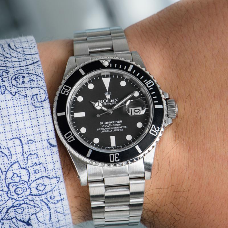 Rolex Submariner Date Transitional 16800 For Sale 2