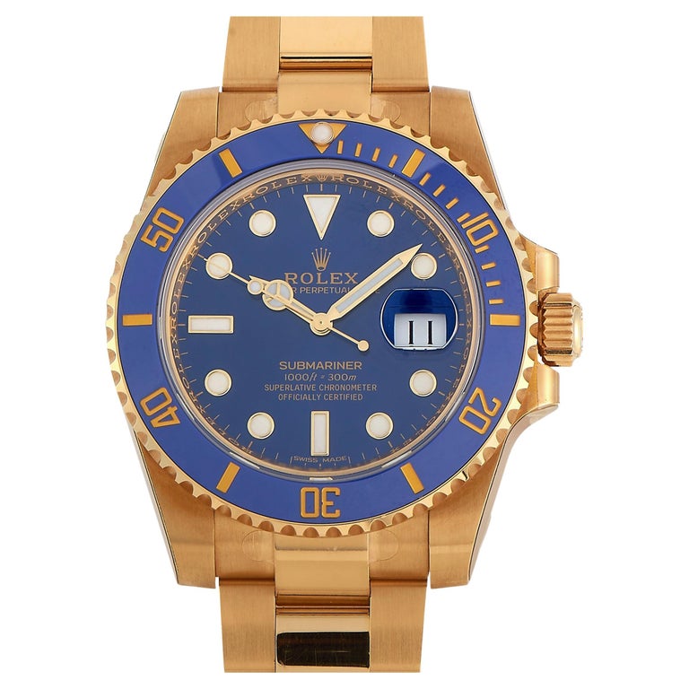 Rolex Submariner Date Watch 116618LB at 1stDibs