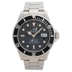 Used Rolex Submariner Date Wristwatch Ref 16610/ 16610T . 40mm Case. Year 2007. B&P's