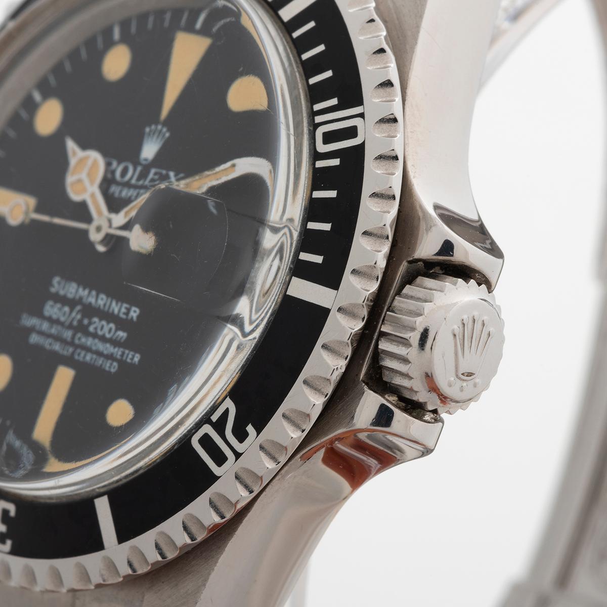 Montre-bracelet Rolex Submariner Date ref 1680, avec patine, 1979, super histoire. en vente 4