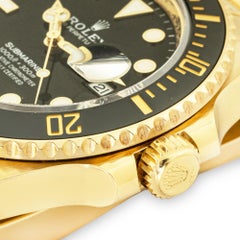 Rolex Submariner Date Yellow Gold Black Dial 41mm 126618LN