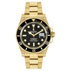 Rolex Submariner Date Yellow Gold Black Dial 41mm 126618LN