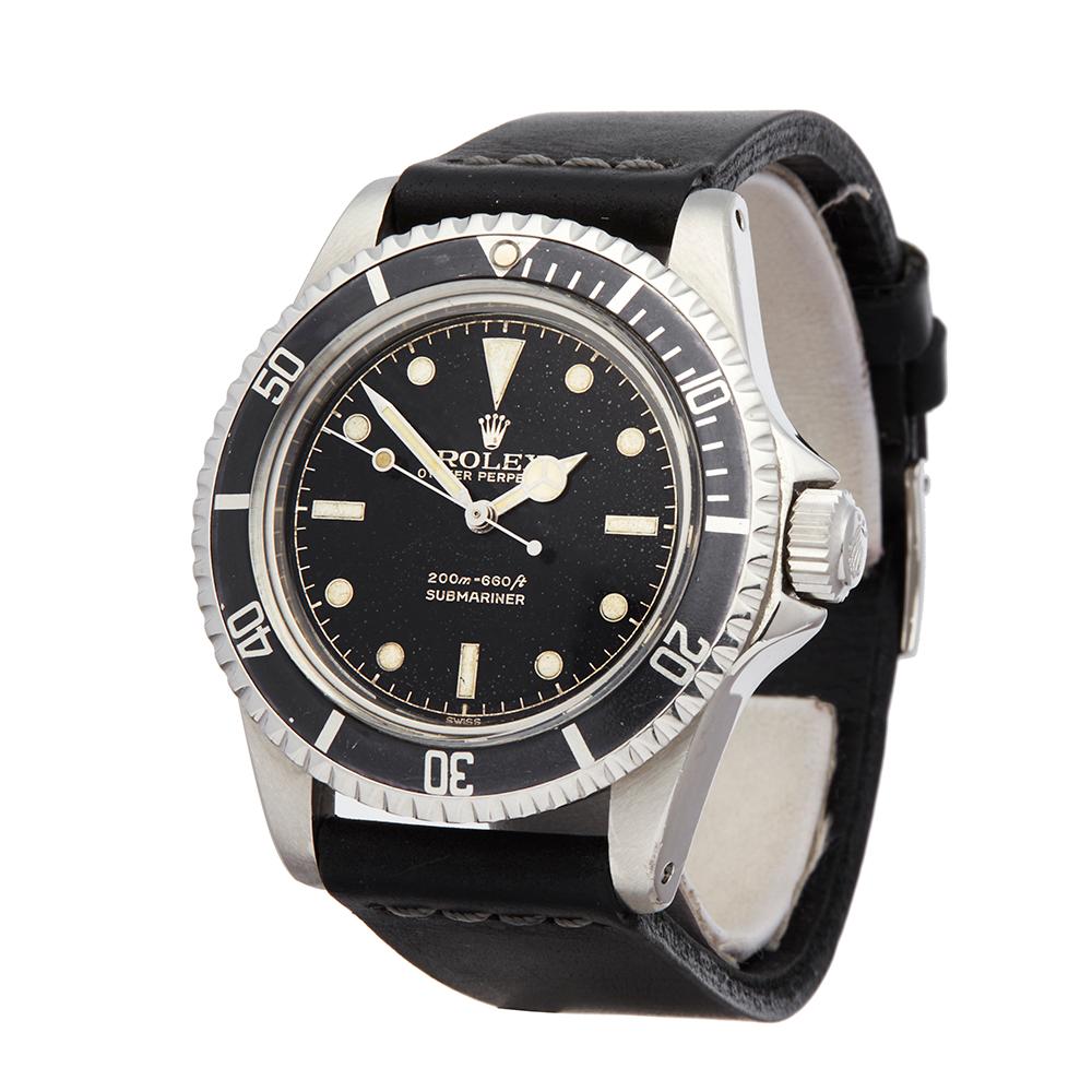 COM1639
MANUFACTURERRolex
MODELSubmariner
MODEL REFERENCE5512
AGECirca 1962
GENDERMen's
BOX & PAPERSXupes Presentation Pouch
DIALBlack
GLASSPlexiglass
MOVEMENTAutomatic
WATER RESISTANCENot Recommended for Use in Water
CASEStainless Steel
BUCKLE