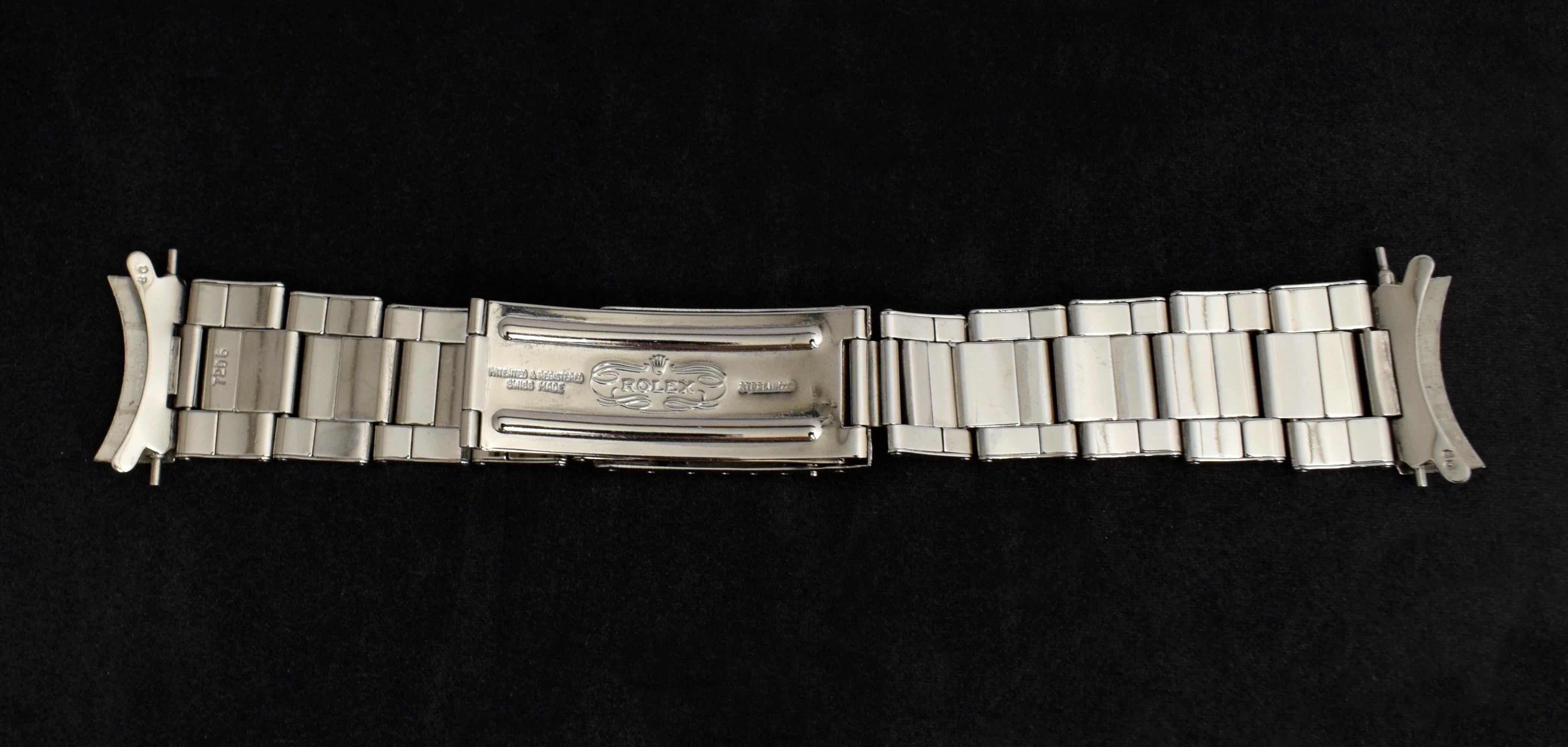 Rolex Submariner Automatikuhr mit vergoldetem, glänzendem Zifferblatt 5513 aus cremefarbenem Stahl, 1966 11