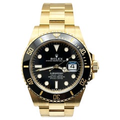 Rolex Submariner Gold 126618LN 41mm Ceramica Nera Oro Giallo 18K Scatola di Carta