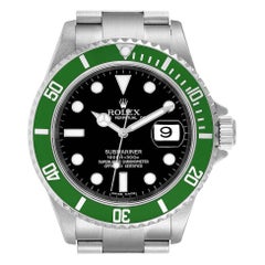 Rolex Submariner Green 50th Anniversary Mens Watch 16610LV
