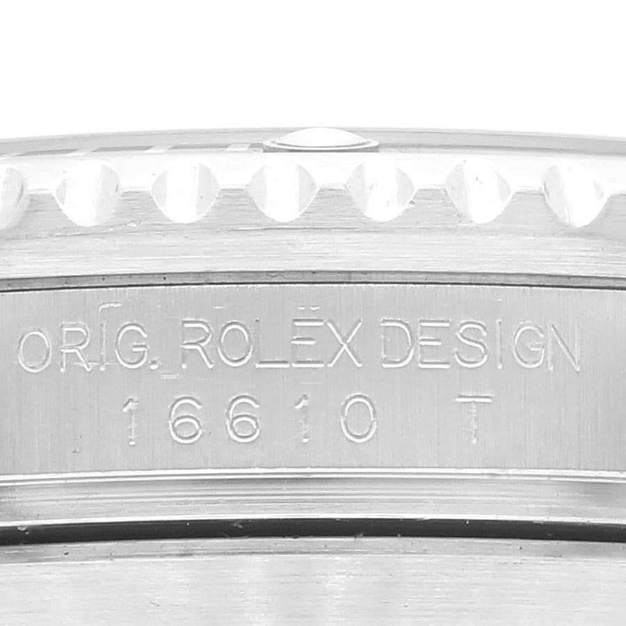 Rolex Submariner Green 50th Anniversary Watch 16610LV In Excellent Condition In Atlanta, GA