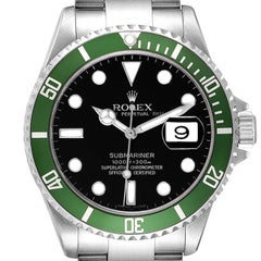 Used Rolex Submariner Green 50th Anniversary Watch 16610LV