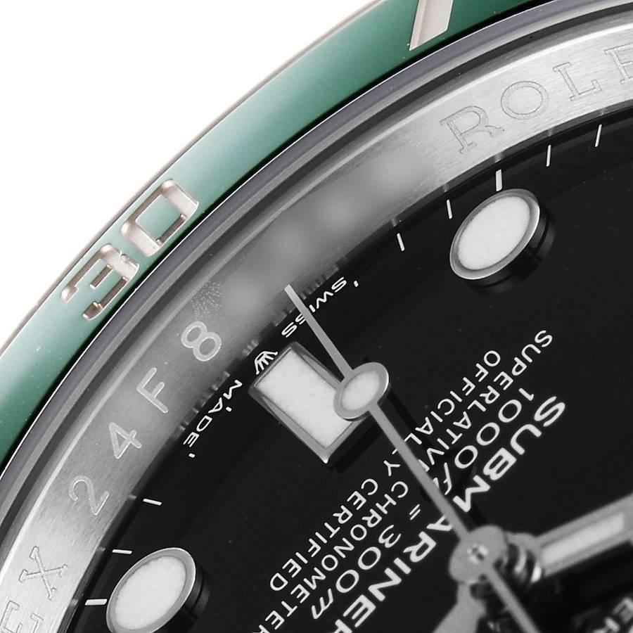 Rolex Submariner Green Kermit 41 Steel Men's Watch 126610LV Unworn For Sale 2