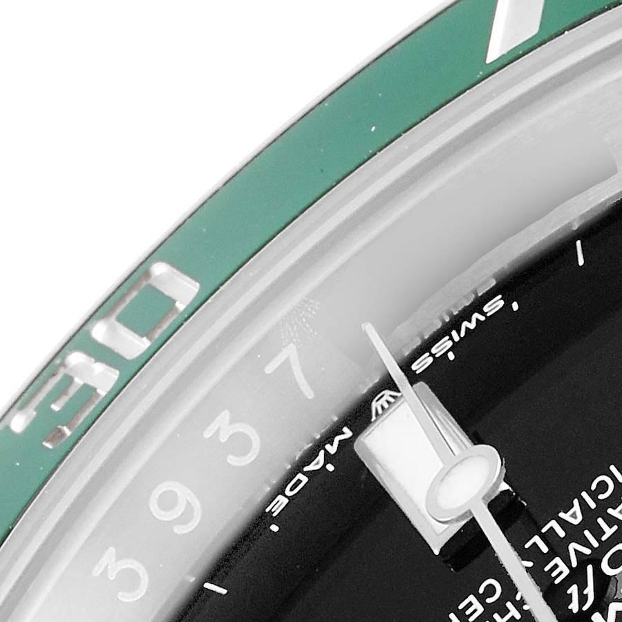 Rolex Submariner Green Kermit Cerachrom Men's Watch 126610LV Box Card For Sale 2