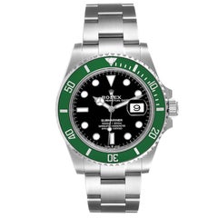 Rolex Submariner Green Kermit Cerachrom Mens Watch 126610LV Unworn