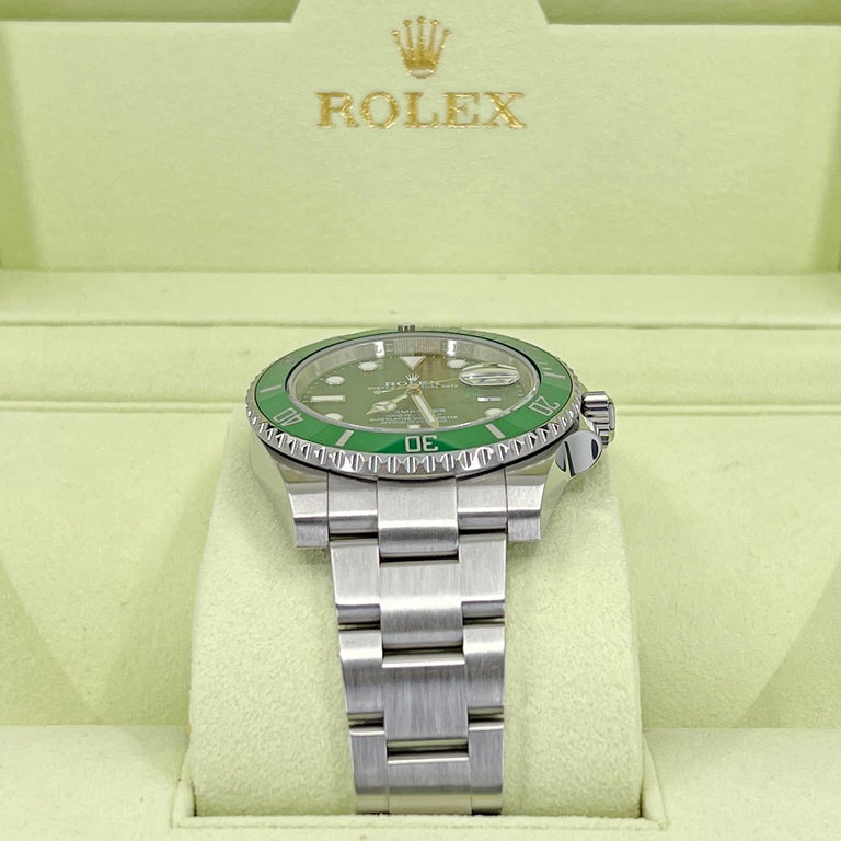 Rolex Submariner "Hulk" 116610LV, Mint, 2014, Watch Complete For Sale ...
