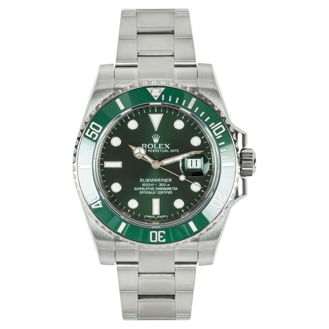 Did Rolex discontinue the submariner Hulk?